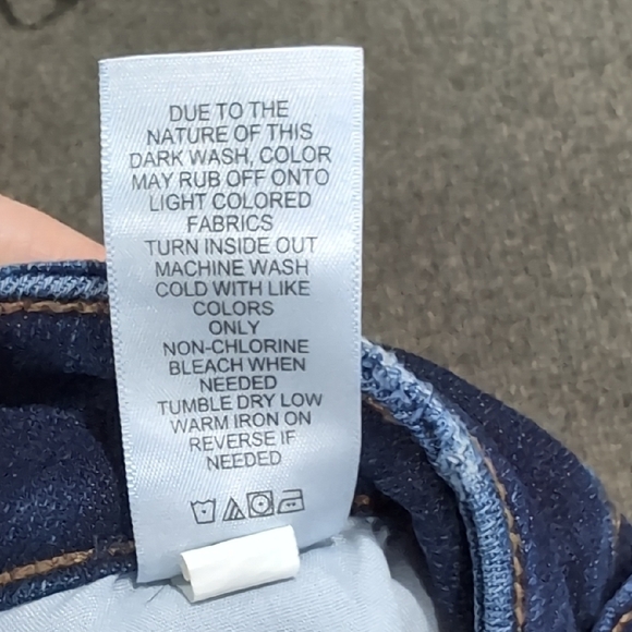 Maurices Dark Blue Denim Shorts - Picture 5 of 6